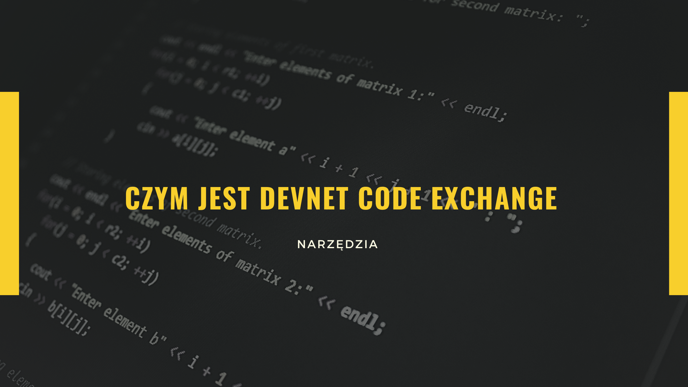 Czym jest DevNet Code Exchange